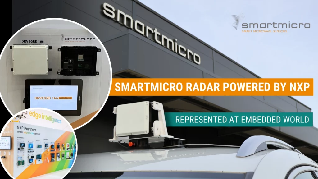 smartmicro Radar featured on NXP Partner Wall at Embedded World 2026 ...